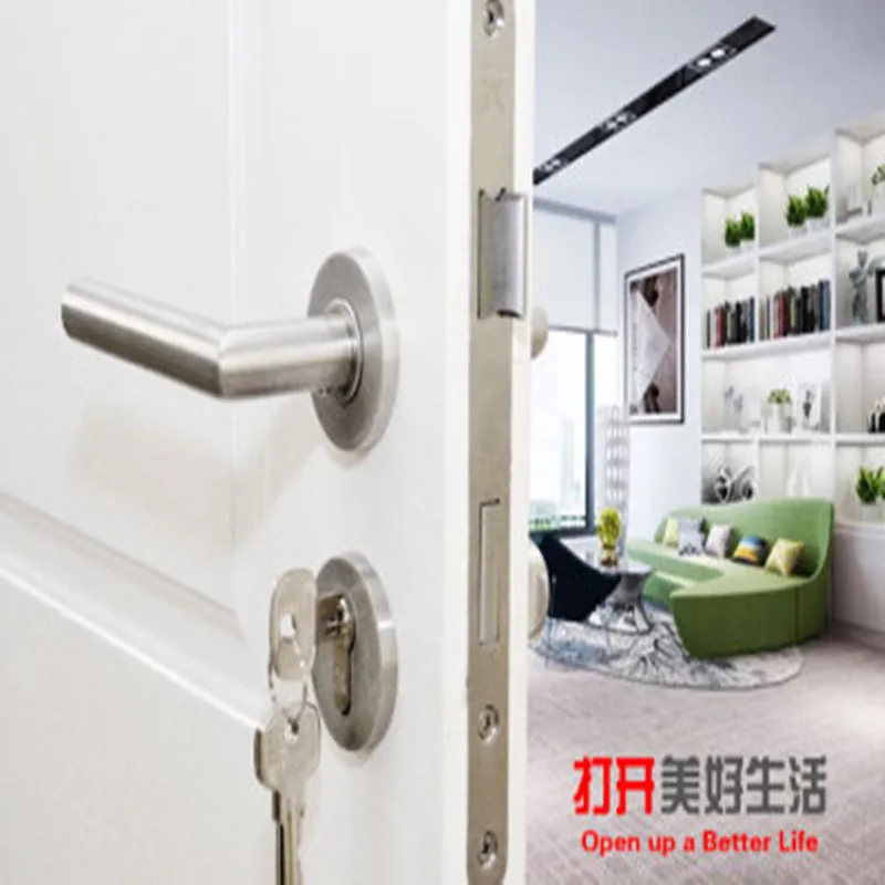 Handle Door Sliding Interior Door Handles 1 Pcs Household Accessories Entrance Gate Lever Knob For Bedroom Bathroom