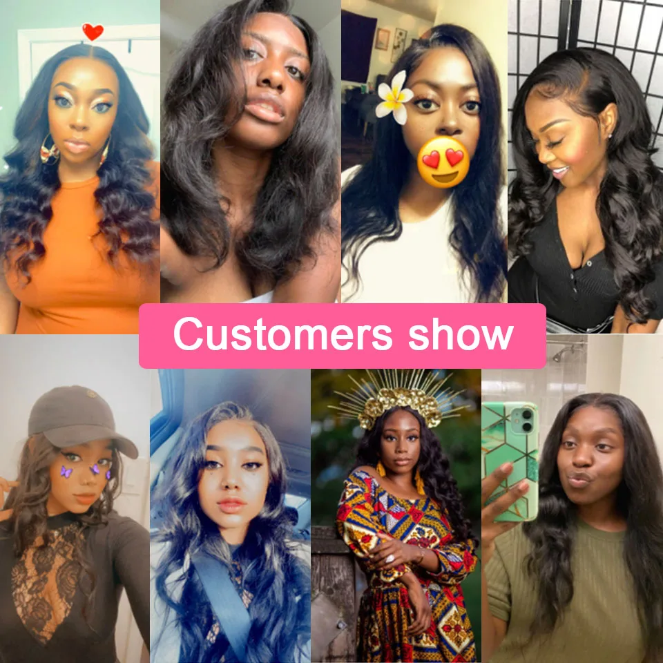 Clearance Sale 13x4 Lace Frontal Wigs Human Hair PrePlucked with Baby Hair,Body Wave Lace Front Wig,6x6 5x5 4x4 Lace Closure Wig