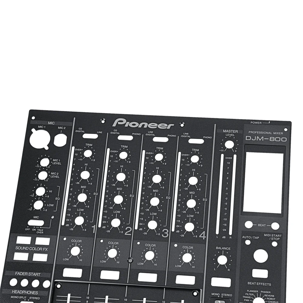 DJM800 DJM-800 Mixer Music Panel FOR Pioneer Faceplate DNB1144 Fader Panel DAH2427 DAH2426