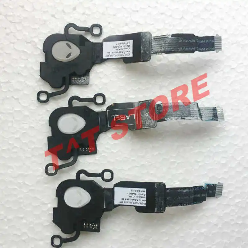 original for DELL Alienware M17 R2 Laptop power botton board flex cable EDQ71 test good free shipping