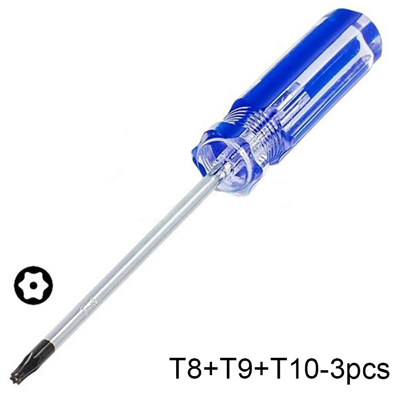 SHCS Torx T8 T9 T10 strumento di riparazione cacciavite magnetico di precisione strumenti Hardware per Console di gioco Controller Wireless Xbox 360