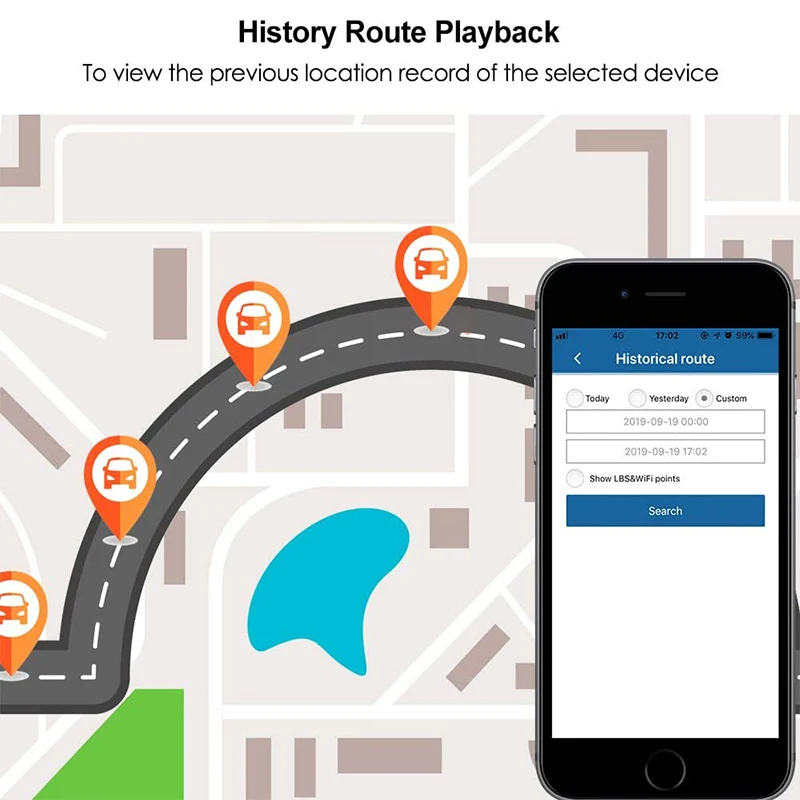 دراجة نارية 4G GPS المقتفي 2025 4G GPS المقتفي سيارة 9-95 فولت قطع النفط المقتفي السيارات GPS GSM محدد جهاز تعقب صدمة إنذار
