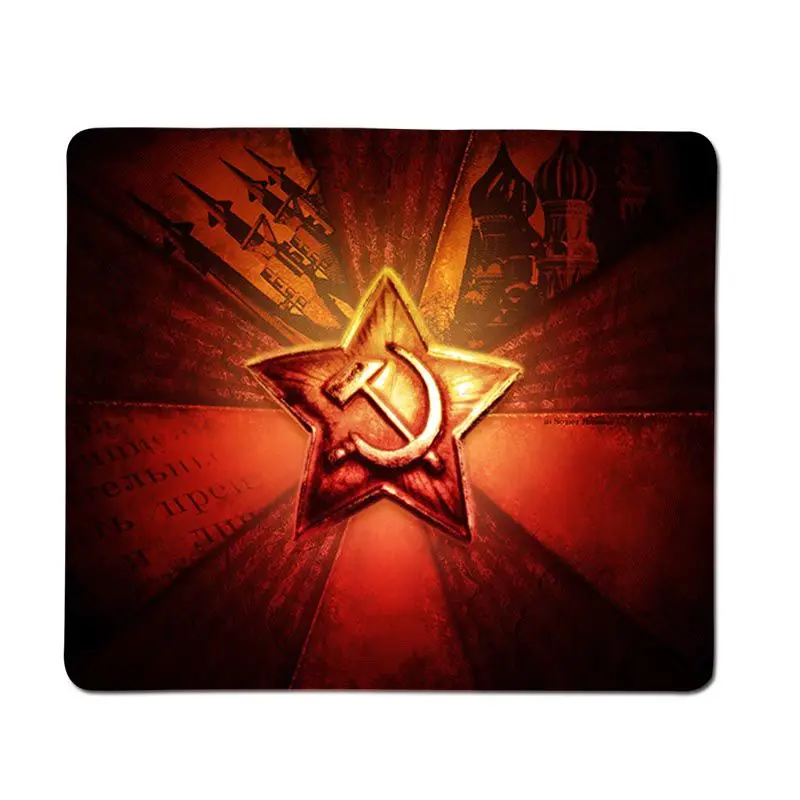 FHNBLJ Top Quality Soviet Union USSR Gamer Speed Mice Retail Small Rubber Mousepad Top Selling Wholesale Gaming Pad mouse