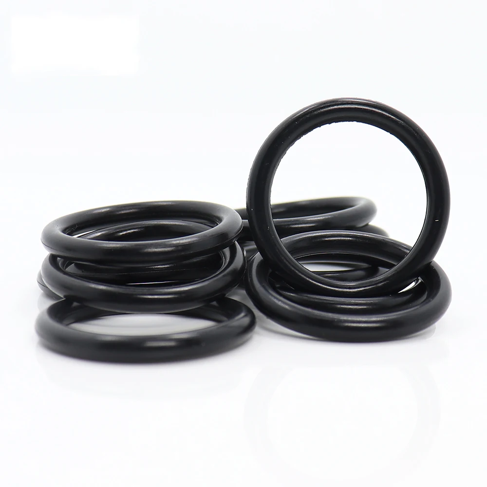 CS 2mm NBR Rubber O RING OD 17.5/18/18.5/19/19.5/20/20.5/21/21.5/22*2 mm 100PC O-Ring Nitrile Gasket seal Thickness 2mm ORing