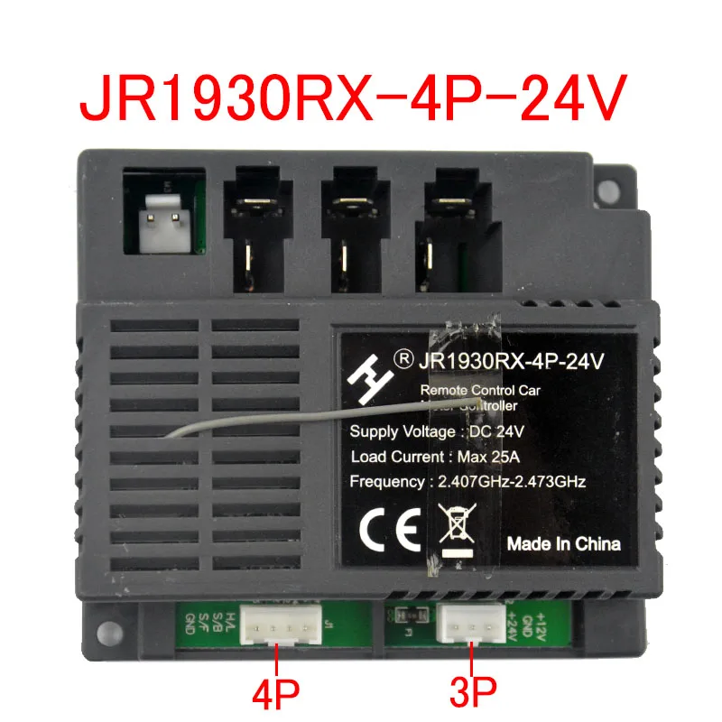 Receptor de JR1930RX-4P-24V para niños, controlador de vehicleJR1930RX-2-24V eléctrico