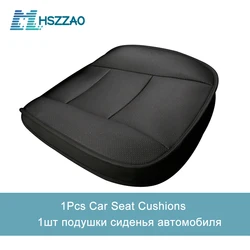 Ultra-Luxury Car Seat Protection Single Seat Without Backrest PU Senior Leather Car Seat Cover For Most Four-Door Sedan&SUV