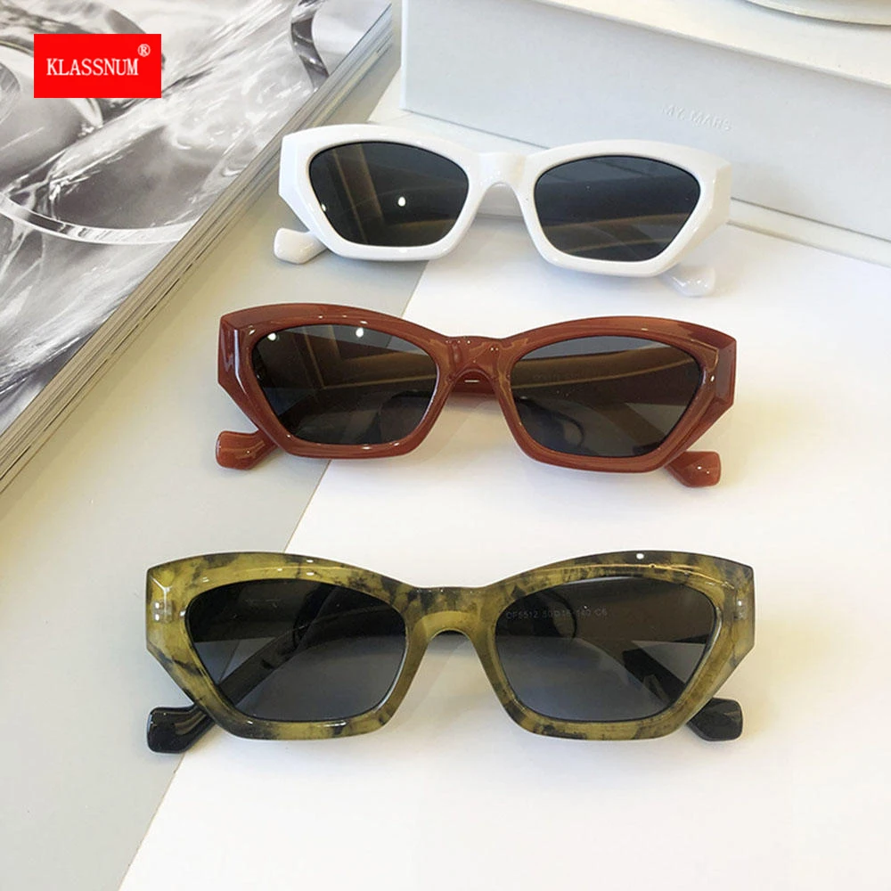 

2023 Rectangle Small Frame Luxury Sunglasses Vintage Fashion Sun Glasses Shades Women Classic Designer Leopard Travel Glasses
