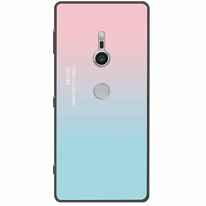 Cute Paint Cover For Sony Xperia XZ3 XZ2  XZ1 XA2 XA1 Ultra Plus Compact Premium Case Black Silicone TPU Coque Shockproof Capa