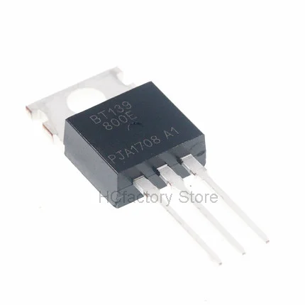 NEW Original 10pcs BT139-800E BT139 BT139-800 800V 16A Triacs RAIL TRIAC TO-220 Wholesale one-stop distribution list