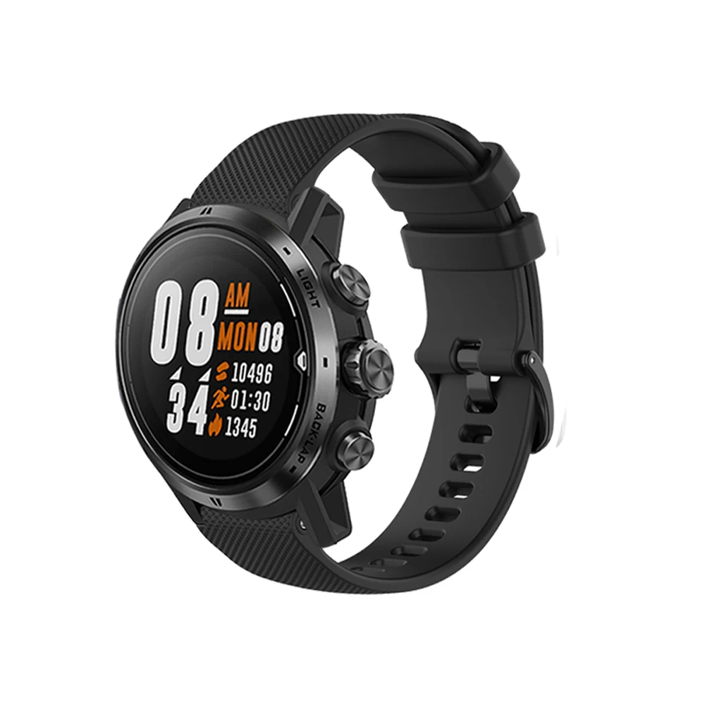 20/22mm Silicone Correa Wristband For COROS APEX Pro/APEX 46mm 42mm Strap Watchband For COROS PACE 2 PACE2 Bracelet Band ремешок