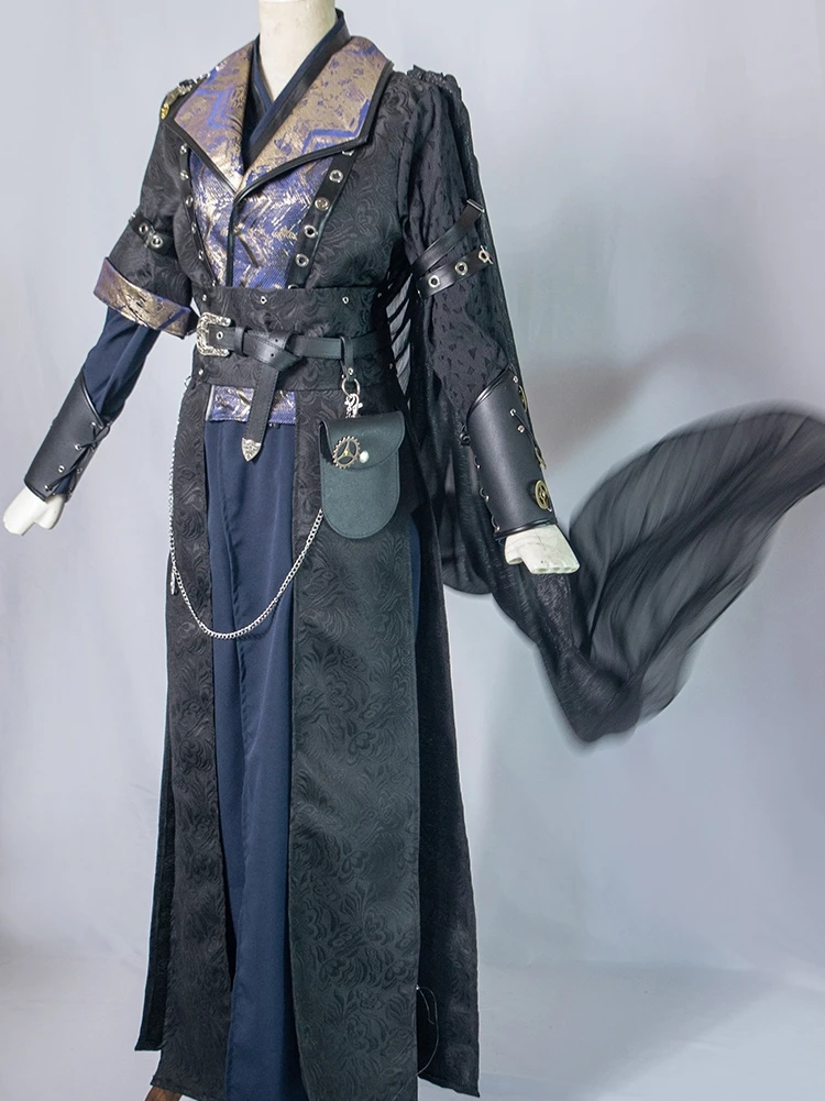 Chinese Anime MO DAO ZU SHI Xue Yang Cosplay Sha Po Lang Chang Geng Costume Halloween Costumes Hanfu for Men Adult Custom Made