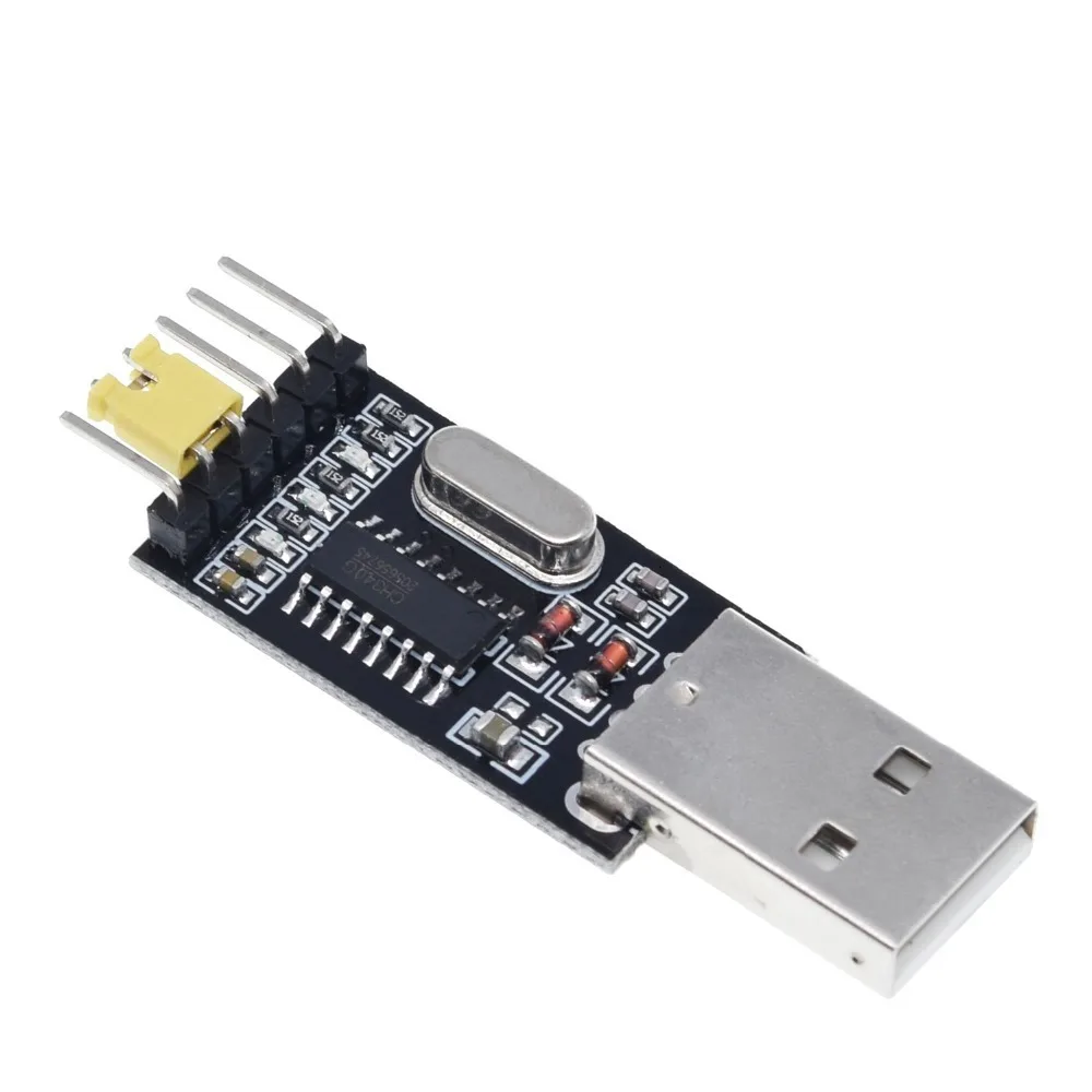 TZT 1/2/5 Stück USB zu TTL Konverter UART Modul CH340G CH340 3,3V 5V Schalter – Detail 4