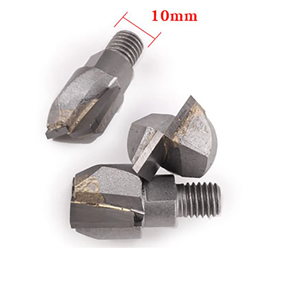 Thread Diameter 10MM Tungsten Steel Alloy Cutter Head for Solid Wood Door Opener 16.5/18/20/21/22/24/25/26/27/28/30MM