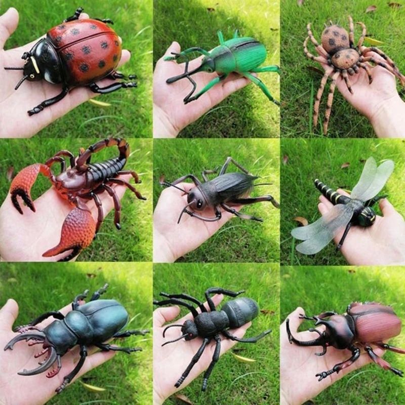 Simulation Wildlife Model Ornament Realistic Insect Figure Child Educational Toy