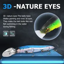 Soft Minnow Wobbler Fishing Lures 110mm #2