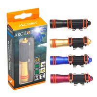 ARCHON D1A diving light flashlight Underwater 100m waterproof torch dive lighting CREE LED max 75 lm dive flashlight
