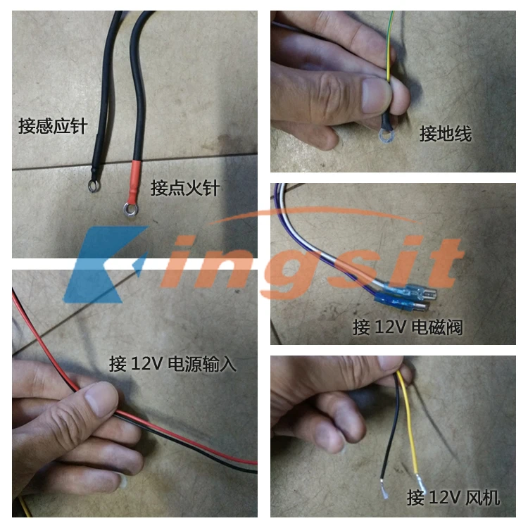 Gas Komersial Electric Baking Pan Pemanggang Pancake Mesin Universal Pulse Igniter Lighter 12V Pulse Igniter