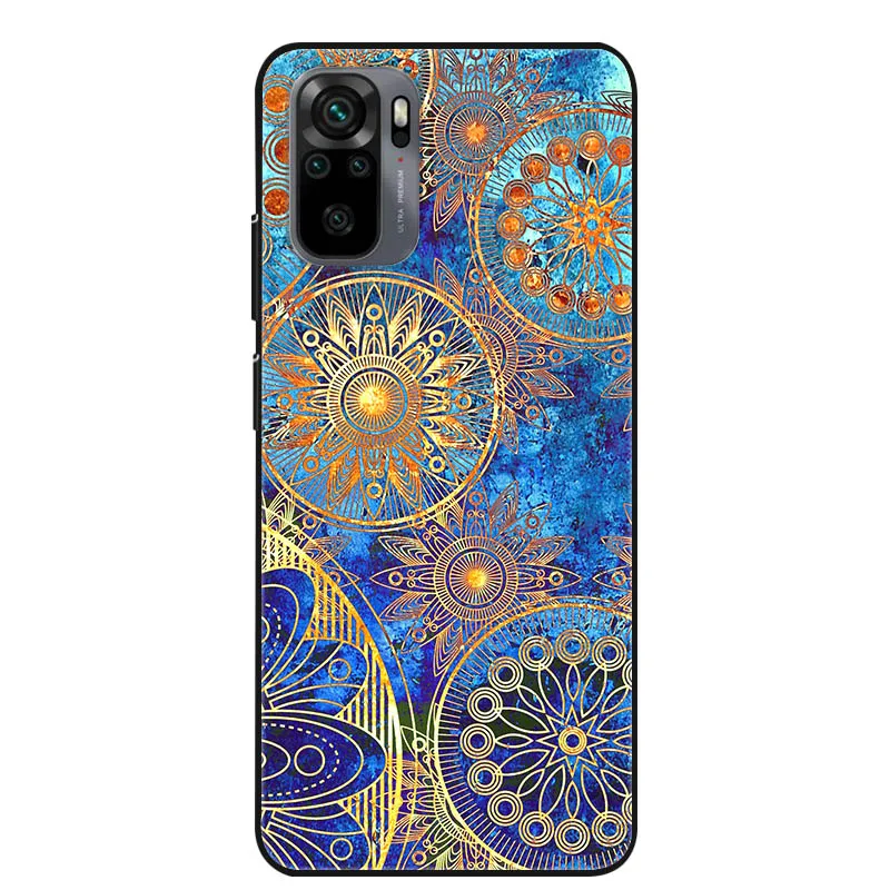 Dla Xiaomi Redmi Note 10s Etui odporne na wstrząsy Silikonowe etui z kreskówek dla Redmi Note 10 Pro Etui na telefon Note 10 4G 10T 5G 10 S