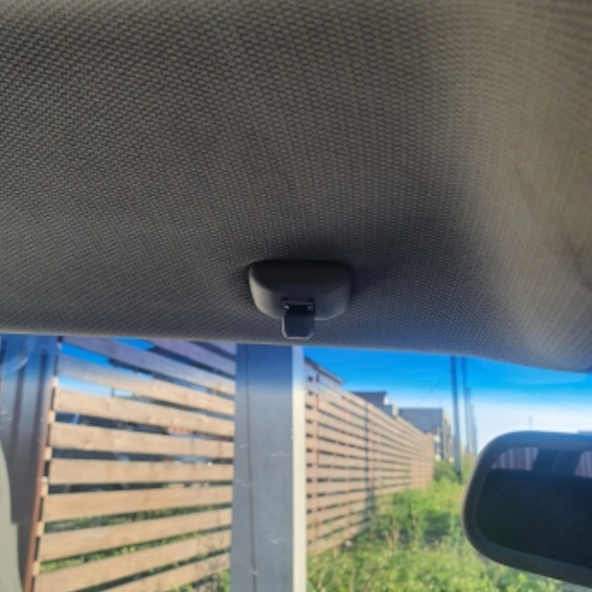 Innenseiten-Sonnenblende mit Haken und Clip-Druckknopf 8E 0857562 Ein 8U 0857562 für Audi A1 A3 A4 A5 Q3 Q5 A7 S4 S5 Grau Schwarz Beige – Detail 9