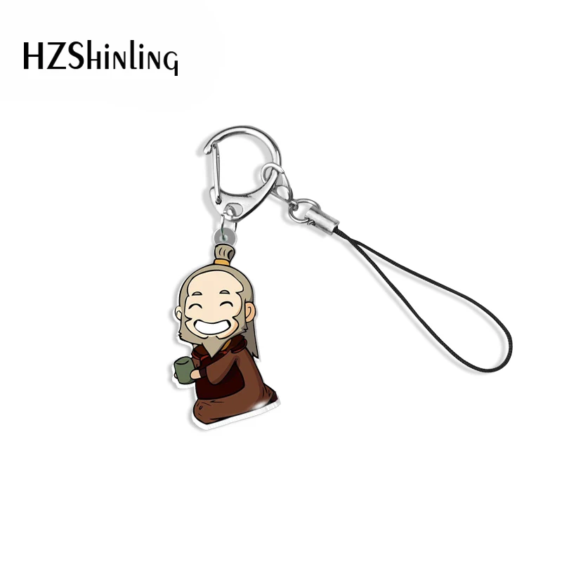 Cartoon avatar The Last Airbender  Acrylic Keychain Keychain Resin Epoxy Mobile Strap Keychain Accessories