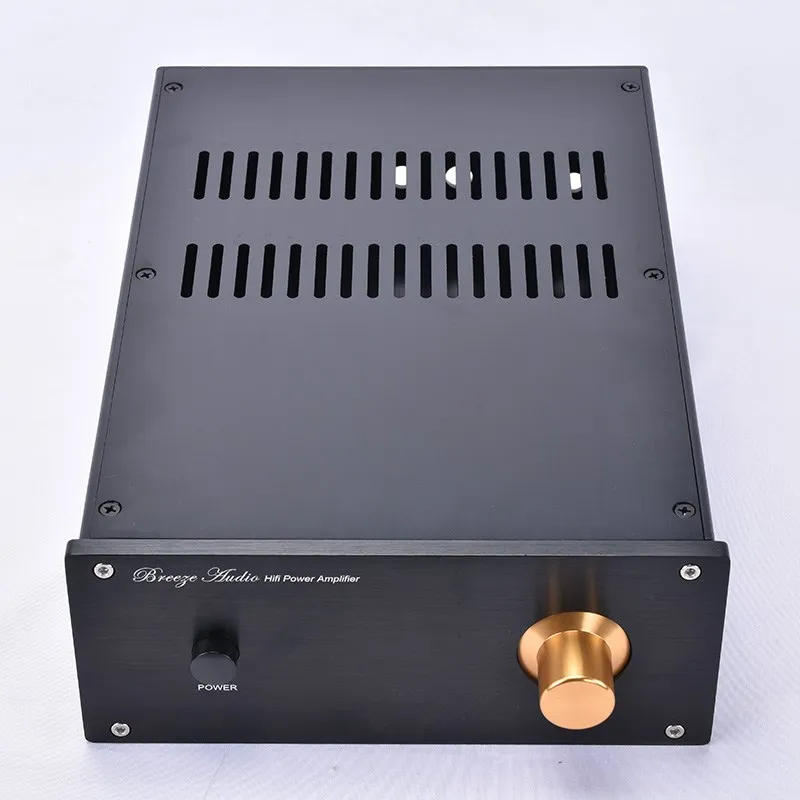 BRZHIFI JC229-3 Aluminum Case Power Amplifier Chassis DIY Customized Machine Shell 220*311*90 mm