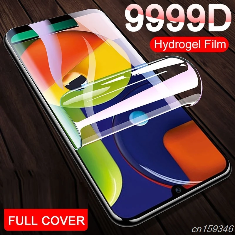 For Samsung Galaxy F41 Hydrogel Film For Samsung Galaxy F 41 Screen Protector Full Coverage Phone Film For Samsung F41 Not Glass