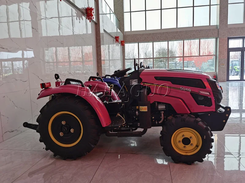 Gardenhouse Four Cylinder Engine 50HP Orchard  Machine Multifunction Farm Tractors Micro Tractors