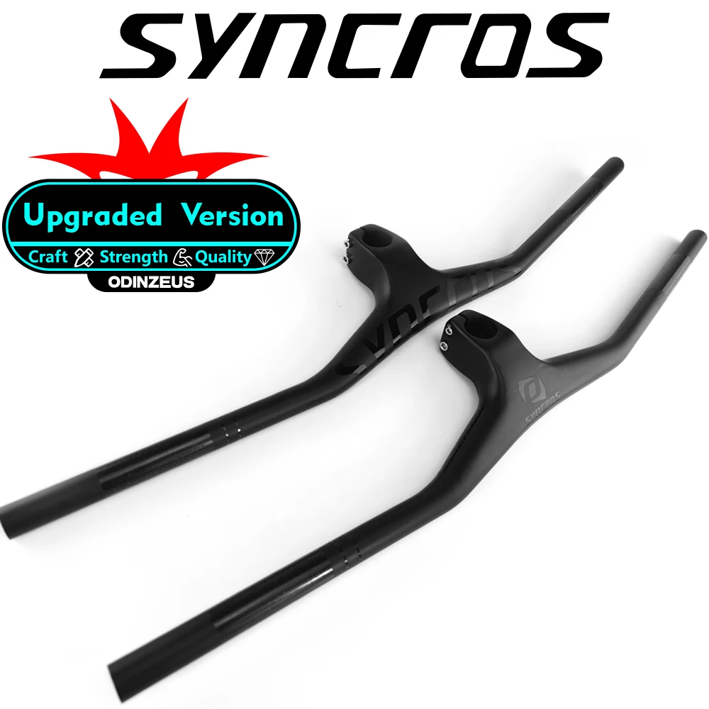 Customized Full Carbon Fiber Mountain Bike Handlebar, Integrated MTB Parts, FRASER IC SL -17 Degree Bicycle Handlebar