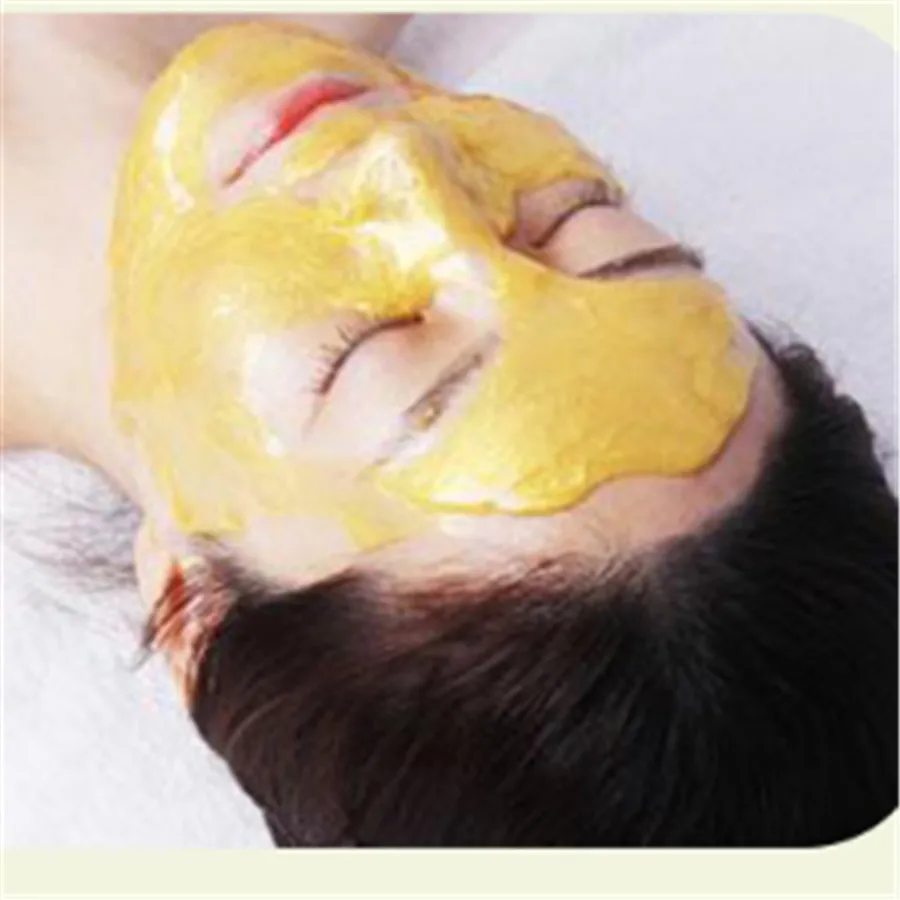 24K Gold Collagen Active Mask Peel Off Facial Mask Powder Brightening Luxury Spa Anti Aging Wrinkle Treatment Beauty Care