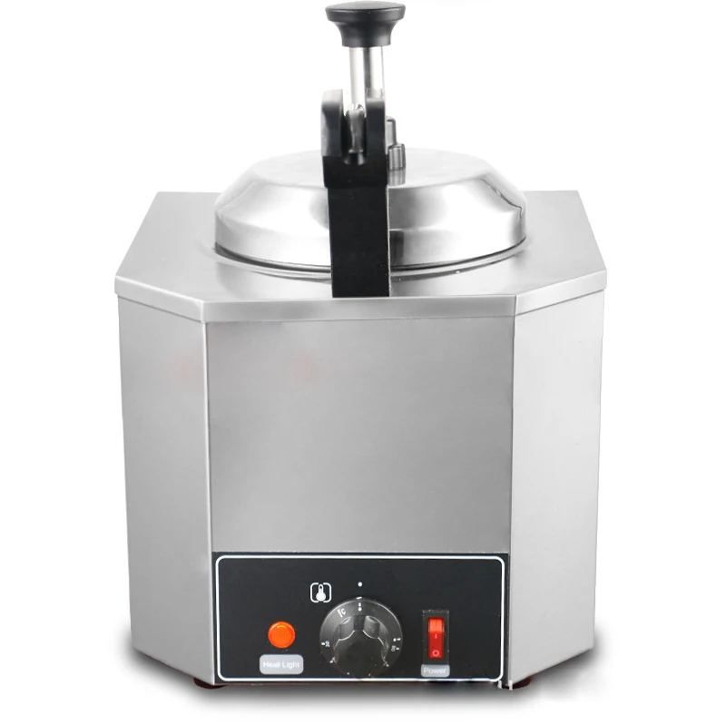 Mesin Pemanas Saus Wadah Suhu Konstan Mesin Pemanasan Selai Coklat FY-Q7-A Hangat Keju 415