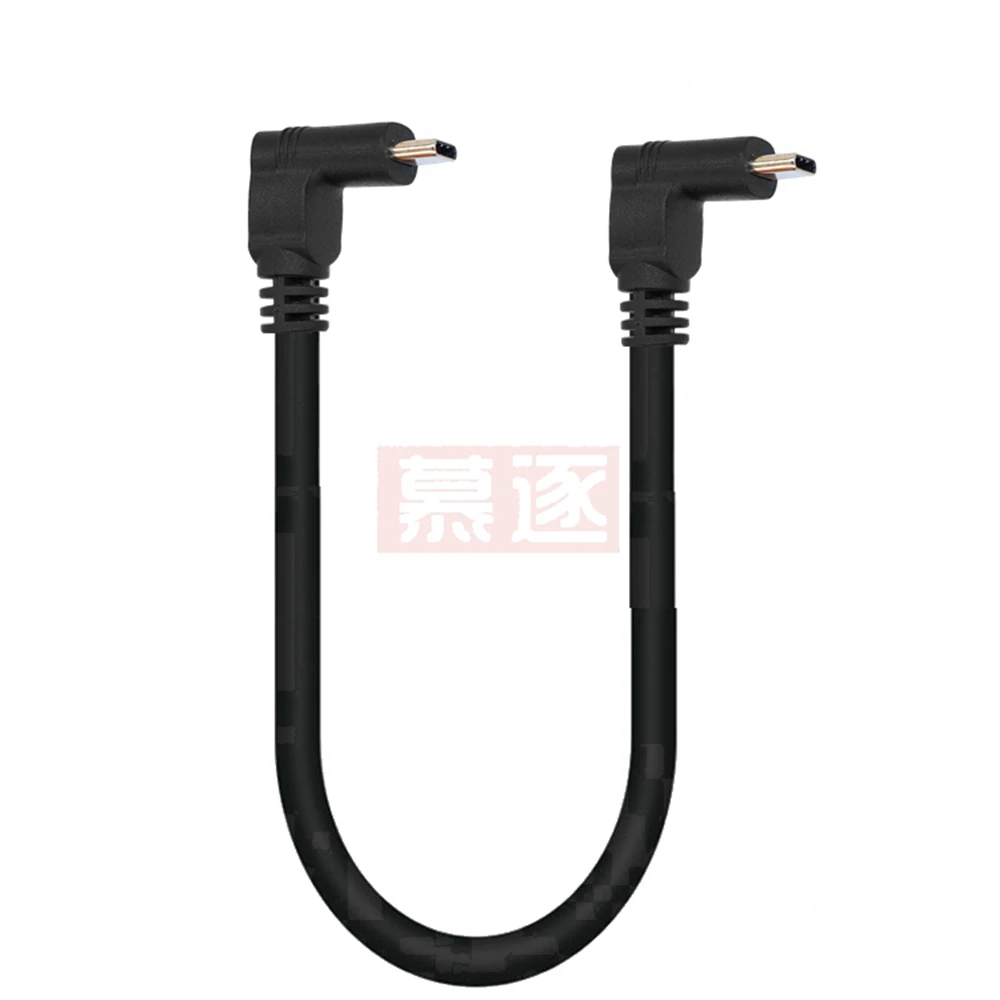 Extensor de cabo de dados, peças pretas, substituição de telefone tipo c macho para macho, tpe, usb 0.3, extensão 10 gb/s, 1ft 2 pés 1.8m-3.1 m