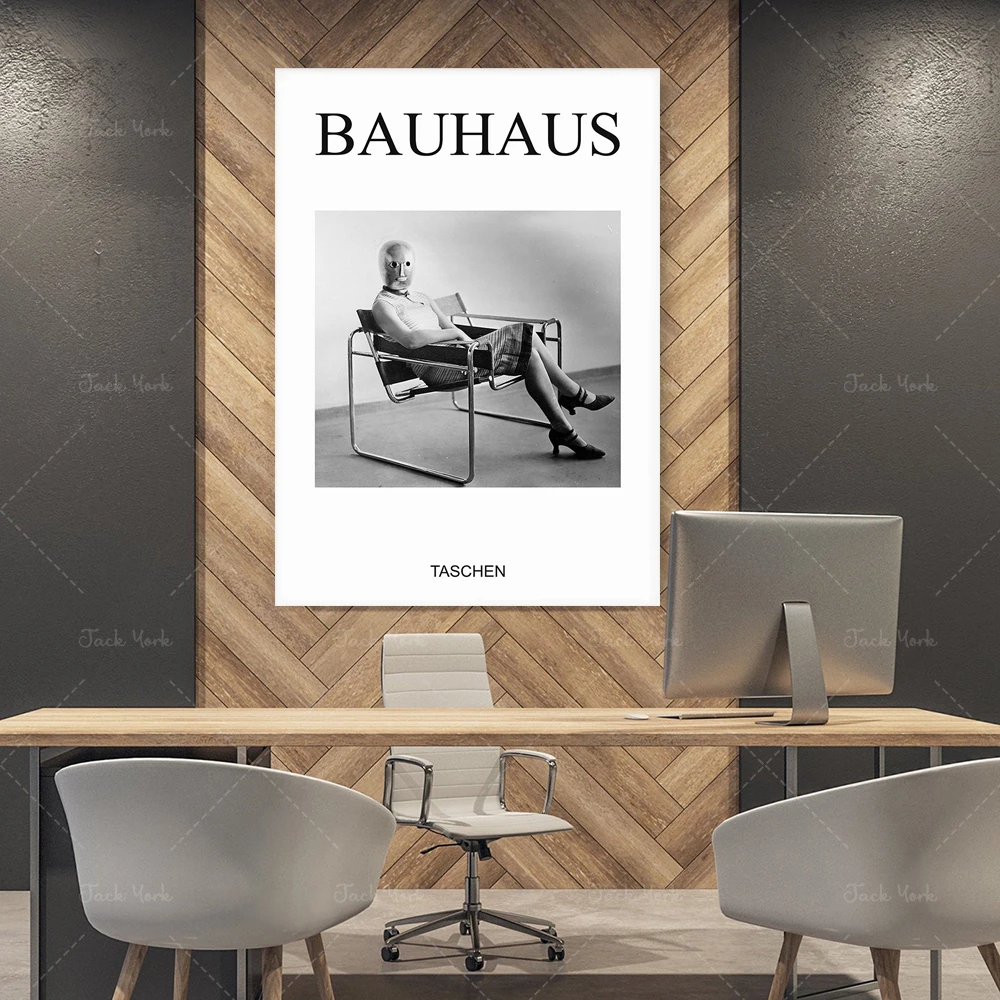 Bauhaus Art Exhibition Digital Download Poster Vintage Print