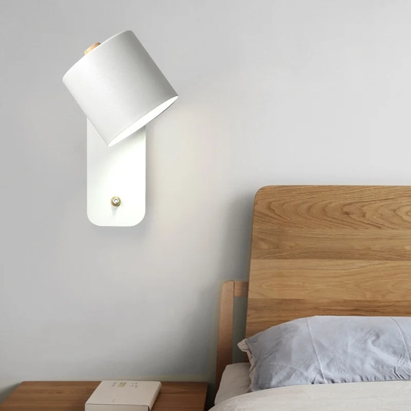 LED Wall Light Nordic Modern Indoor Wall Sconce Lamp Lighting Fixture for Bedroom Living room