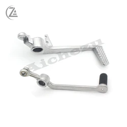 Motorcycle rear Brake Lever Aluminium Gear Shift Lever Shifter Foot rest Pedal For YAMAHA YZF1000 R1 2004 2005 2006 2007 2008