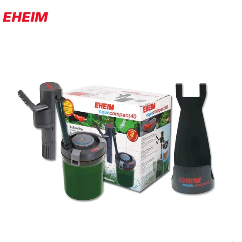 EHEIM AQUA COMPACT Aquarium Fish Tank External Canister Filter with EHEIM Substrat Pro Biological Filter Media & Pads