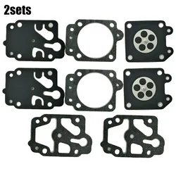 Membrane Set For Carburetor Brush Cutter Trimmer BT3342, For Shark M25 Carburettors Brushcutters Lawn Mower Garden Repair Kit