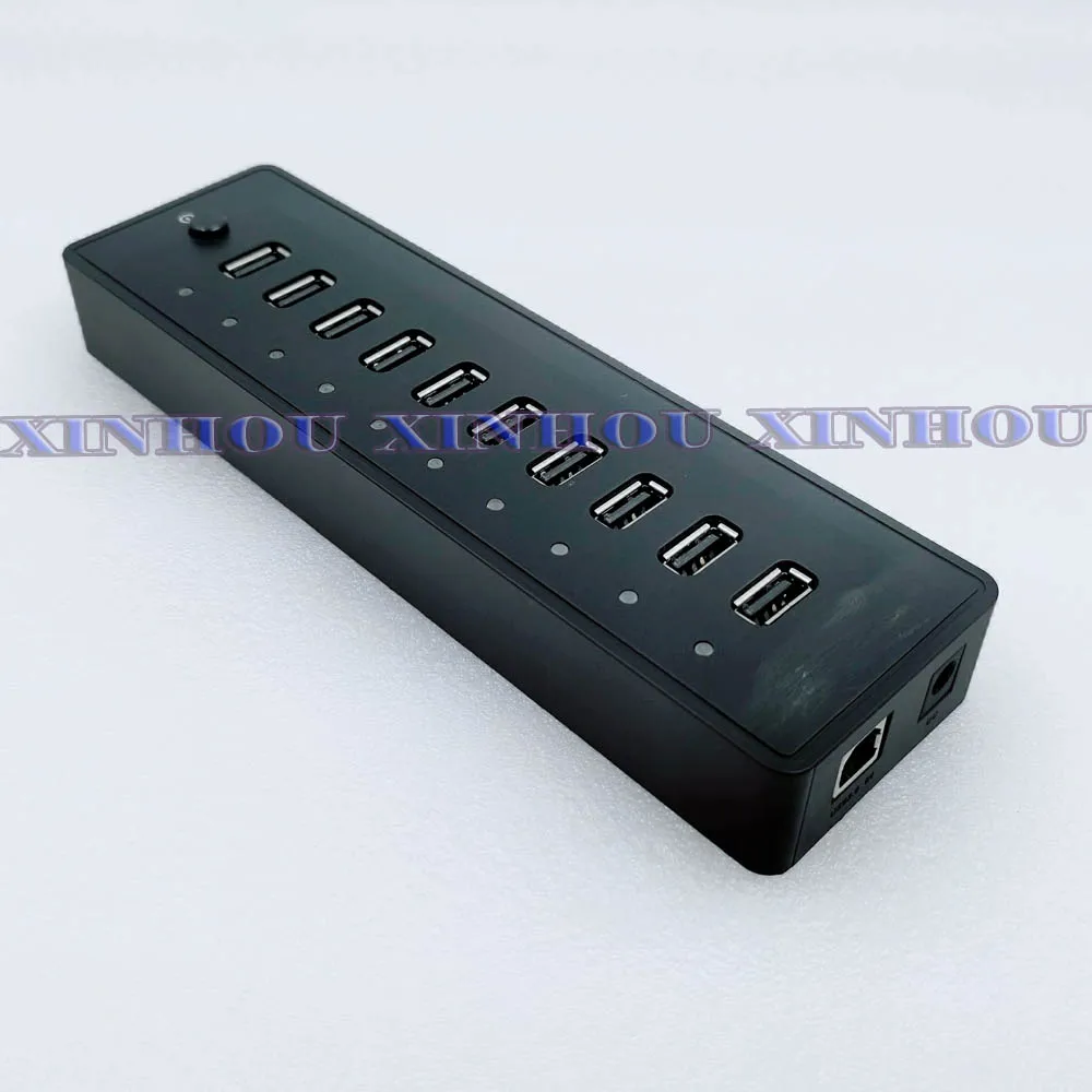 Old USB 3.0 HUB External USB Splitter Adapter 10 Ports USB Expander Computer Accessories For MacBook Laptop ASIC miner