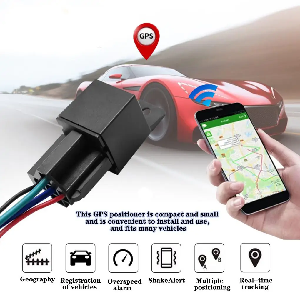 Tracker Afstandsbediening Tracker Gps + Lbs Positioner Auto Truck Voertuig Volgapparaat Locator