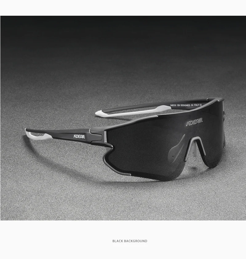 KDEAM Langlebige TR90 Herren-Sport-Sonnenbrille, polarisiert, kratzfest, 1,1 mm dick, Linsenbeschichtung, Sonnenbrille für Herren, KD0801 – Detail 10