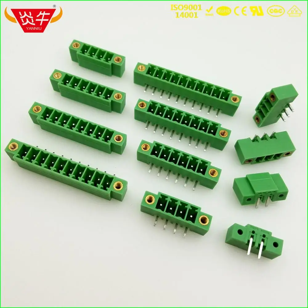 

KF2EDGRM 3.5 2P ~ 20P PCB PLUG-IN TEMINAL BLOCKS 15EDGRM 3.5mm 2PIN ~ 12PIN MC 1,5/ 2-GF-3,5 1843790 PHOENIX CONTACT DEGSON KEFA