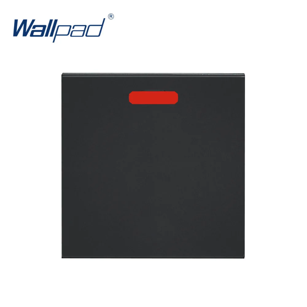 Wallpad 45 Amp 45A Kitchen Air Condition Wall Switch with LED Indicator Function Key For Module only 52*52mm