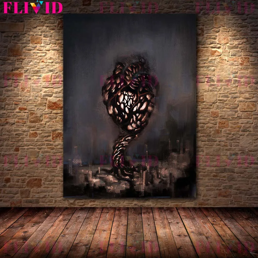 Five Pointed Star Witchcraft Of The Pope Witch Wall Art Canvas Painting Hell Libra Poster And Prints Home Decoration Unframed