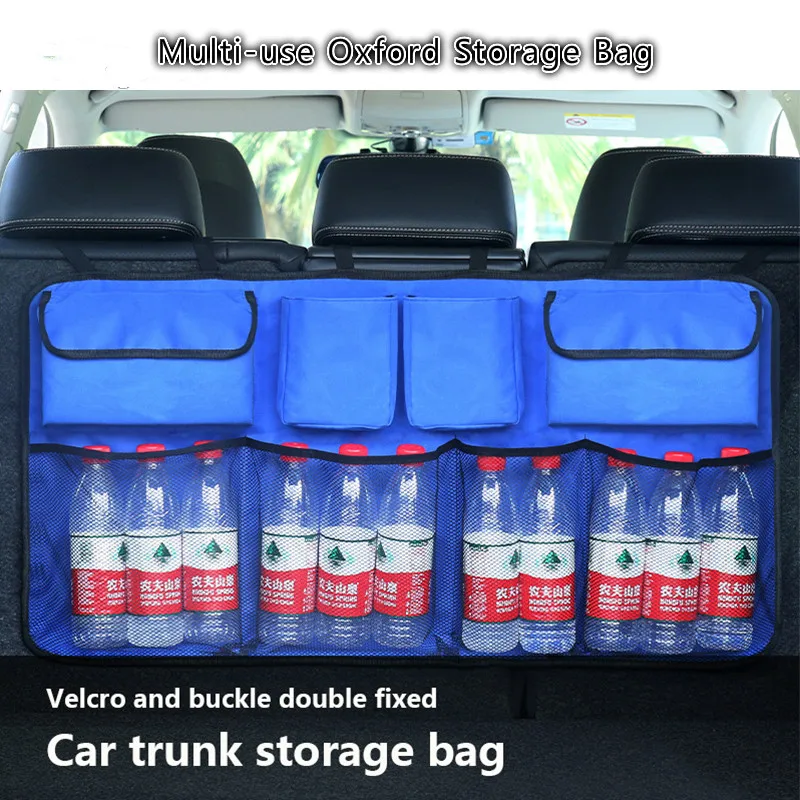 Car Backseat Multi-use Oxford Storage Bag for Hyundai Solaris I30 IX35 I20 Accent Tucson Kona Audi A6 C6 B8 A3 A4 4F TT MK2 2020