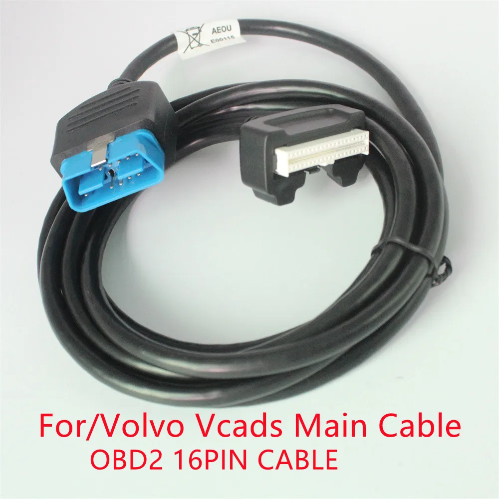 Acheheng Truck cabls for-VOLVO VOCOM 88890026 OBD2 Cable for-Volvo vcads interface 88890020 88890180 Truck Diagnostic main CABLE