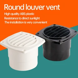 Rv iate cabine grelha ventilação exaustão capa circular saída de ar rv camper iate acessórios