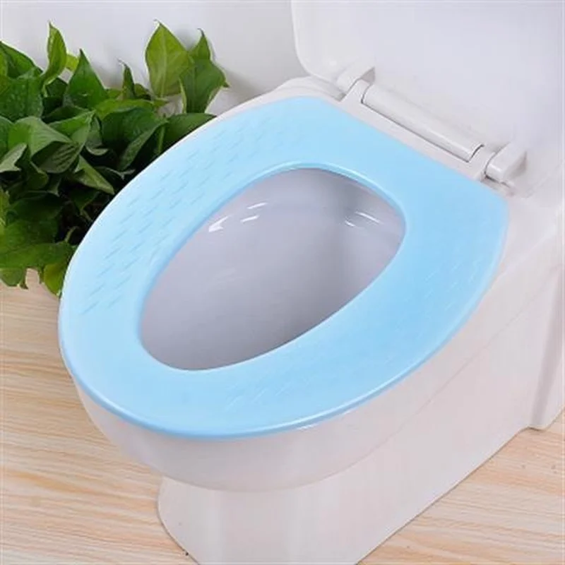 Washable Toilet Cover Pad Toilet Seat Cushion Set for Home Decor Closestool Mat Seat Case Toilet Lid Cover Bathroom Accessories