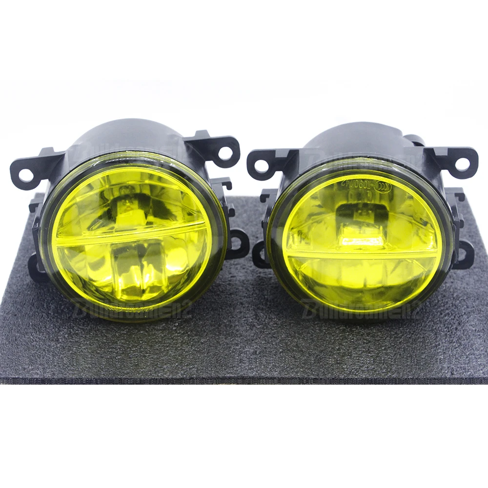 2 Pieces LED Fog Light For Jeep Renegade Compass Cherokee 30W 3000LM Car Front Bumper Fog Lamp Daytime Running Light DRL 12V - Image 3