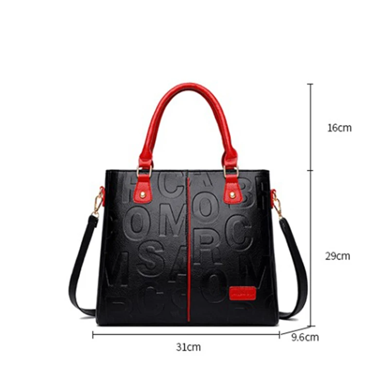 Luxury Designer Handbags Women Large Capacity Tote Bag Famous Brand pu Leather Shoulder Crossbody Bags for Ladies Bolsos Mujer