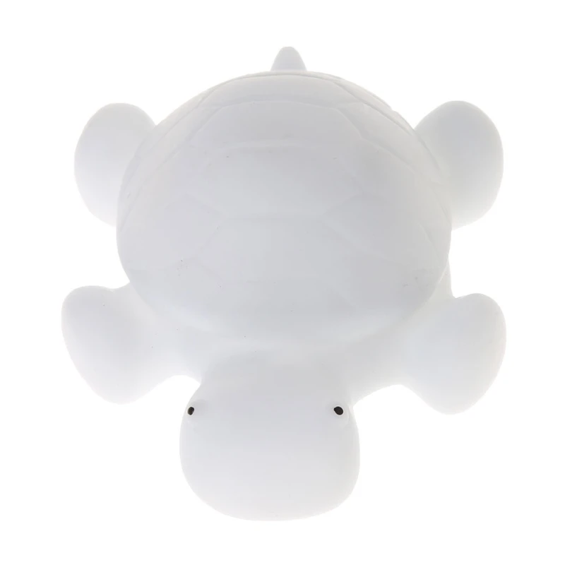 Knipperlicht Up Speelgoed Schildpad Led 7 Kleuren Veranderen Nachtlampje Lamp BX0D