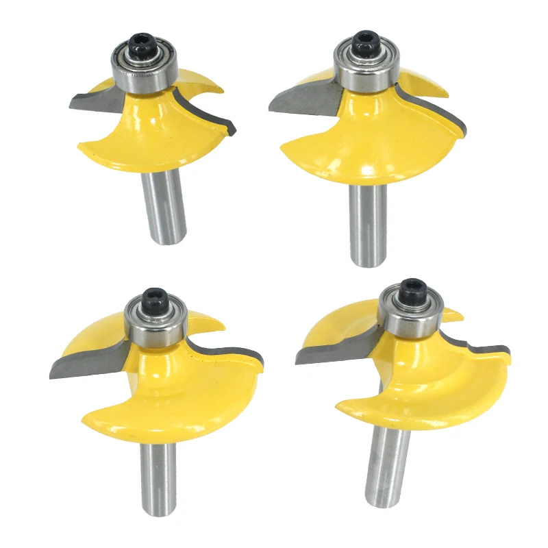 Imagem -04 - Lavie-bit Router Conjunto com Haste Gaveta Round Over Beading Moinho de Afiação Fresa de Madeira Carbide Woodwork Mc02181 mm 12 mm Haste Pcs